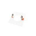 Deko-Light reducing ring 130/70MM mechanical, square, built-in version, signal white