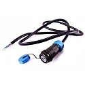 Cable system, Weipu HQ 12/24/48V Feed-in cable 2-pin, 5 meters