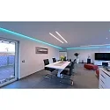  Reprofil rabbet-profile, U-high AU-10-12, aluminum, anodized, 200cm, silver