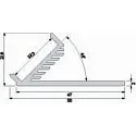 Deko-Light Angle profile 45° AV-01-20 for 22 mm LED Stripes, anodised, 2000 mm