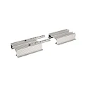 Deko-Light Drywall profile wallvoute EL-02-12 for 12 - 13,3 LED stripes, 100cm, matt silver anodized