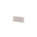 Endcaps P-AU-01-10, 16 mm, 2 items, white