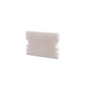 Endcaps P-AU-02-15, 21 mm, 2 items, white