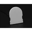 Endcaps R-AU-02-20 set 2 items, grey