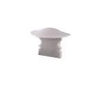 Endcaps f-ET-02-08, 23 mm, 2 items, grey