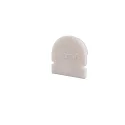 Endcaps R-AU-01-08, 14 mm, 2 items, white