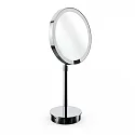 mirror with lighting JUST LOOK PLUS SR mirror with 7x magnification IP20, chrome dimmable
