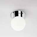 Ceiling luminaire GLOBE 20, E27, IP44, chrome