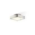 ceiling luminaire CUT 18 N LED IP 44, nickel satined dimmable