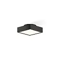 ceiling luminaire CUT 18 N IP44, black matt dimmable