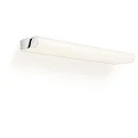 LED Wall luminaire BOOK 60 LED, 16,4W, 3000K, 2500lm, IP20, chrome