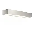 LED Wall luminaire BOX 40 N LED, 20,6W, 3000K, 3100lm, IP44, nickel satin