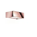 LED Wall luminaire BOX 15 N LED, 16W, 2700K, 2440lm, IP44, rosegold / copper