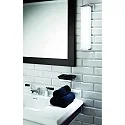 LED Wall luminaire NEW YORK 60 N LED, 16,4W, 3000K, 2500lm, IP44, chrome