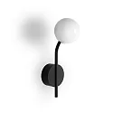Wall luminaire PEP ONE, G9, IP20, black matt