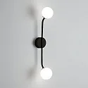 Decor Walther Wall luminaire PEP TWO, G9, IP20, black matt