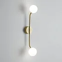 Decor Walther Wall luminaire PEP TWO, G9, IP20, gold matt