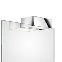 Mirror luminaire BOX 1-15, R7s 78mm, IP44, chrome