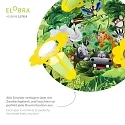 Elobra Rondell WILDNIS TIERWELT, 3x E14, green