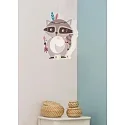 Elobra Pendant luminaire LITTLE INDIANS WASCHBÄR OSKAR, E27, grey