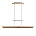 Elobra LED Pendant luminaire COLOMBIA S, 18W, 3000/4000/5000K, 1800lm, oak natural