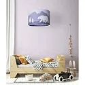 Elobra Pendant luminaire SCANDI ANTARKTIS 25/40, E27, purple