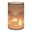 Elobra LED Table lamp SCANDI ANTARKTIS 25/15, 3W, purple