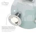 Elobra Rondell SCANDI ANTARKTIS, 3x E14, purple