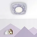 Elobra LED Ceiling luminaire SCANDI „SAVANNE“ LED board + 20 LED, 11W, 3000K, orange