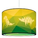 Elobra Pendant luminaire DINOS 25/40, E27, green