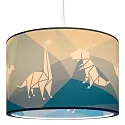 Elobra Pendant luminaire DINOS 25/40, E27, green