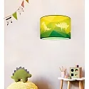 Elobra Pendant luminaire DINOS 25/40, E27, green
