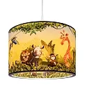 Elobra hanging luminaire WILDNIS E27, lime green
