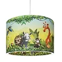 Elobra hanging luminaire WILDNIS E27, lime green