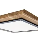 Elobra ceiling luminaire ARGENTINA, oak dimmable