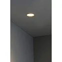 Faro ceiling recessed luminaire FRESH GU10 IP20, gold matt