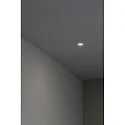 Faro ceiling recessed luminaire FRESH GU10 IP44, white matt