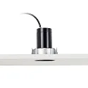 Faro ceiling recessed luminaire FRESH GU10 IP65, black matt