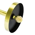 Faro pendant luminaire WHIZZ 5 flames E27 IP20, gold, black 