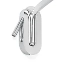 Faro wall luminaire ETERNA E27 IP20, chrome, black 