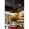 Faro pendant luminaire MAGMA E27 IP20, gold, black 