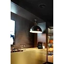 Faro pendant luminaire MAGMA E27 IP20, gold, black 