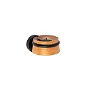 wall luminaire LOOP LED IP20, black matt 