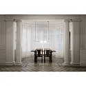 Faro pendant luminaire LE VITA LED IP20, glossy, gold 