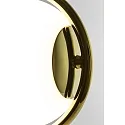 Faro table lamp LE VITA IP20, glossy, gold dimmable