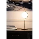 Faro table lamp LE VITA IP20, glossy, gold dimmable