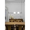 Faro pendant luminaire LE VITA LED IP20, black matt 