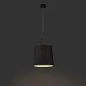 Faro pendant luminaire TREE E27 IP20, black matt 