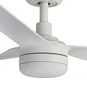 Faro Ceiling fan PUNT M with remote control IP20, white matt