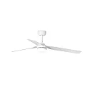 Faro Ceiling fan PUNT M with remote control IP20, white matt